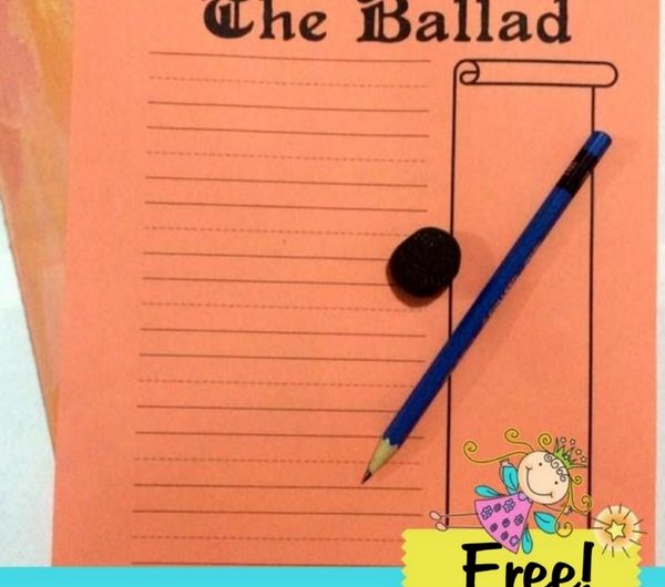 FREE Poetic Forms: Ballad from the Notebooking Fairy!