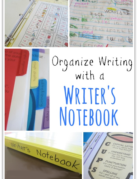 Organize Writing with a Writer's Notebook
